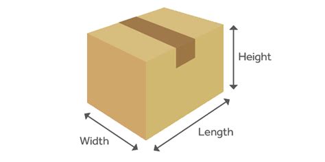 how to find parcel dimensions.